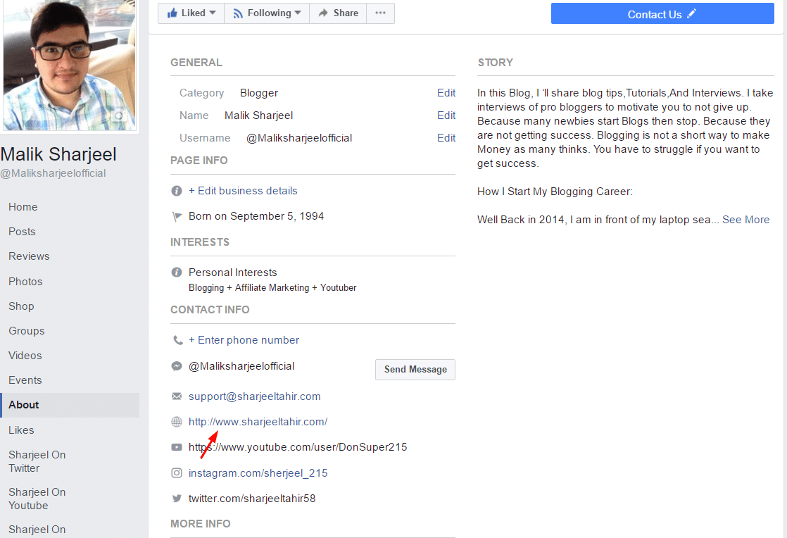 Beginner Link Building Guide 13 Fb Page