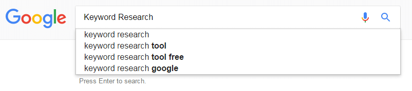 How To Find Profitable Keywords With Low Competition 3 Google Search Suggestions