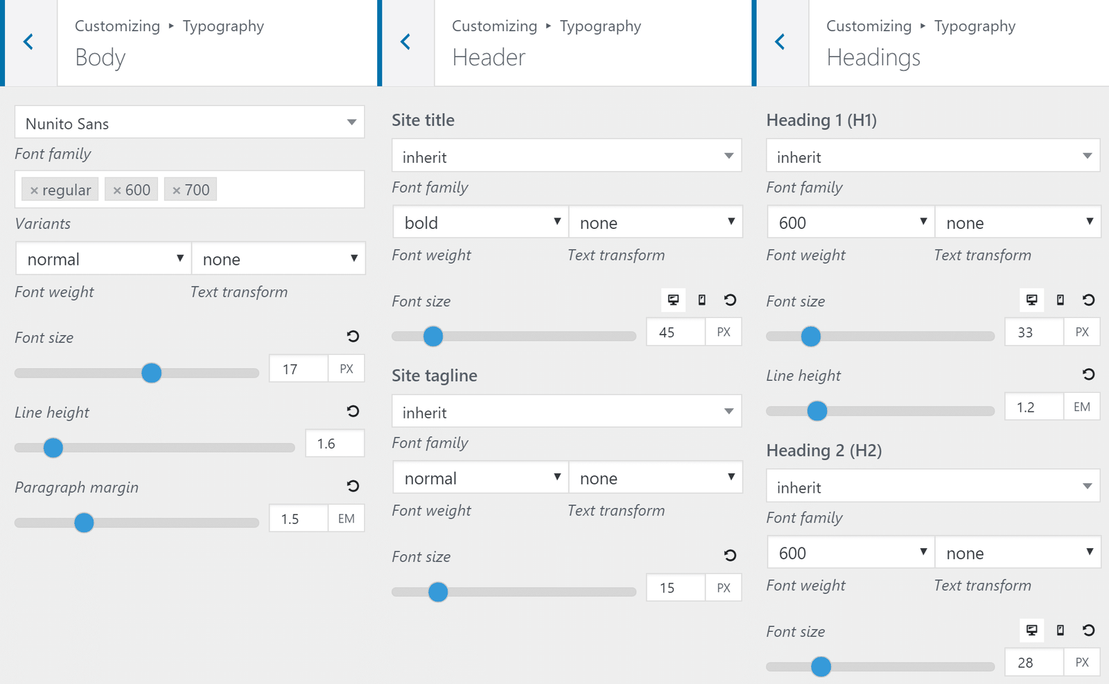 GeneratePress Review : The Perfect Lightweight Theme 21 generatepress typography