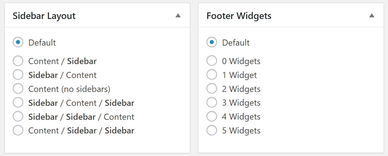 GeneratePress Review : The Perfect Lightweight Theme 13 sidebar layout footer widgets