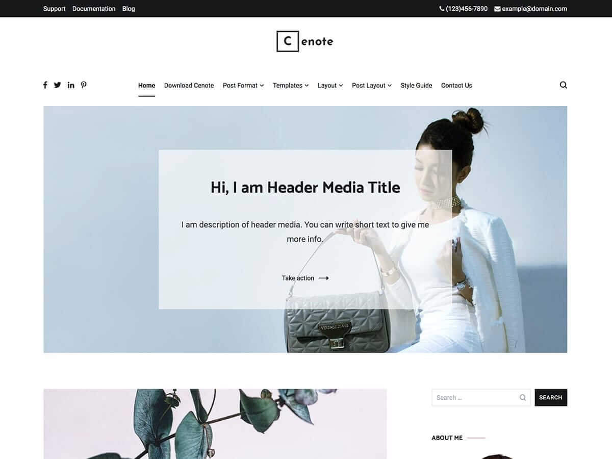 Best 5 Free Blogging WordPress Theme 11 wordpress theme