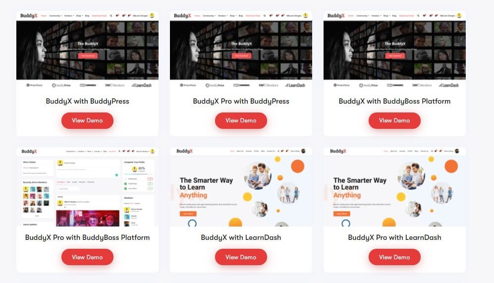 BuddyX Review | WordPress free community theme 3 BuddyX Review